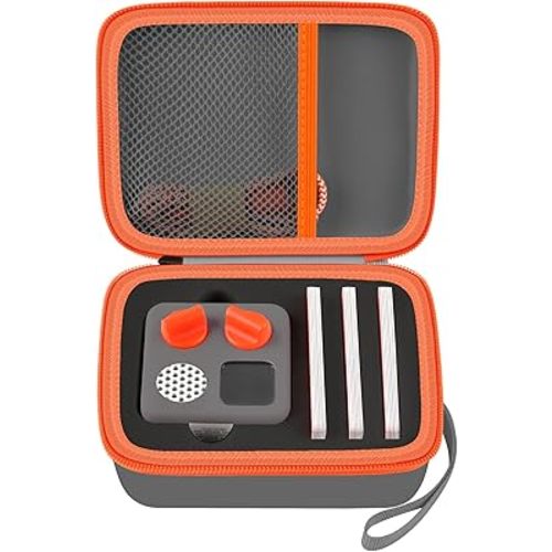 Travel Case Compatible with Yoto Mini – Kids Audio & Music Player, Holder Bag for Children’s Speaker Plays Audiobook Cards -Grey