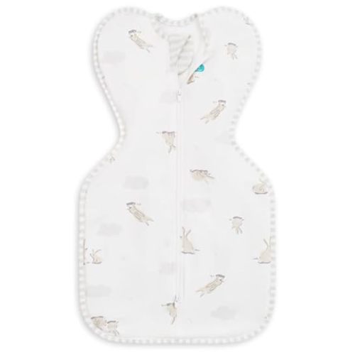 Love to Dream Swaddle Blanket. Newborn Essentials for 0-6 Months Baby Girls and Boys. 1.0 TOG Baby Sleeping Bag with Arms, Provides Comfortable and Quiet Sleep (Newborn)