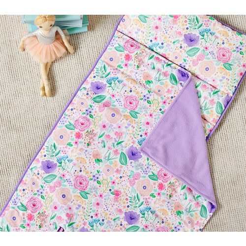 Mackenzie Lavender Floral Blooms Nap Mat