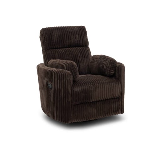 Cooper Fur Swivel Glider Recliner