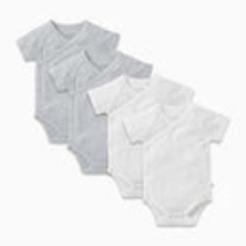 Short Sleeve Kimono Bodysuit | Baby Bodysuit Multipack | MORI US