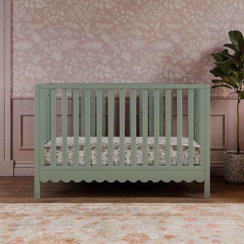 DaVinci, Sammy Scallop 4-in-1 Convertible Crib | Zola Baby