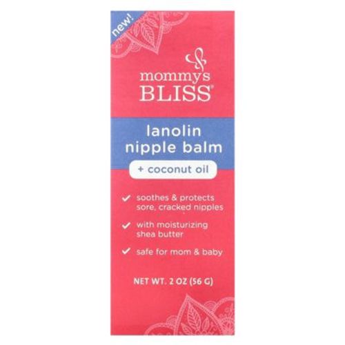 Mommy's Bliss Lanolin Nipple Balm + Coconut Oil, 2 oz (56 g)