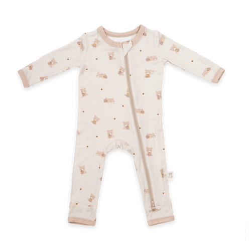Zippered Romper (Bears & Honey)