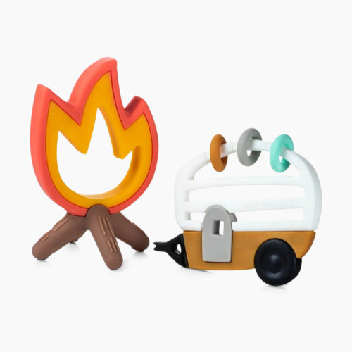 Lucy Darling Baby Teether Sensory Toy - Little Camper