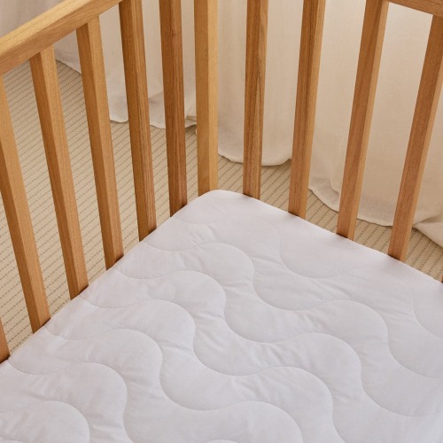 Bed Basics - Waterproof Cot Mattress Protector | Sheet Society