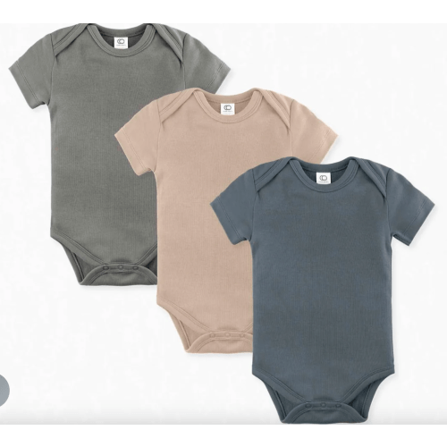 3-Pack Classic Short Sleeve Bodysuit Bundle