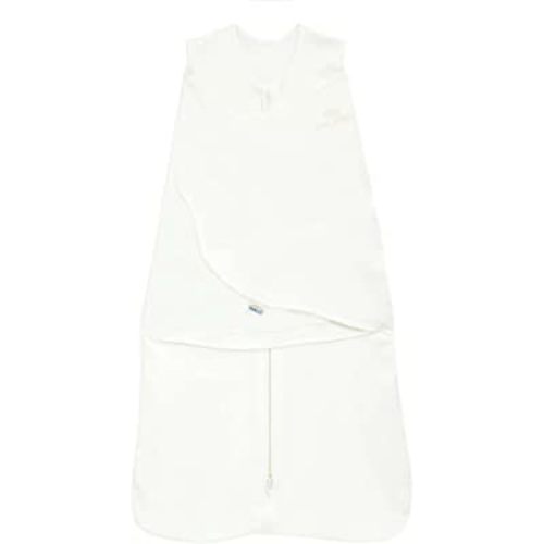 HALO 100% Cotton Sleepsack Swaddle, 3-Way Adjustable Wearable Blanket, TOG 1.5, Cream, Preemie, Birth-5lbs