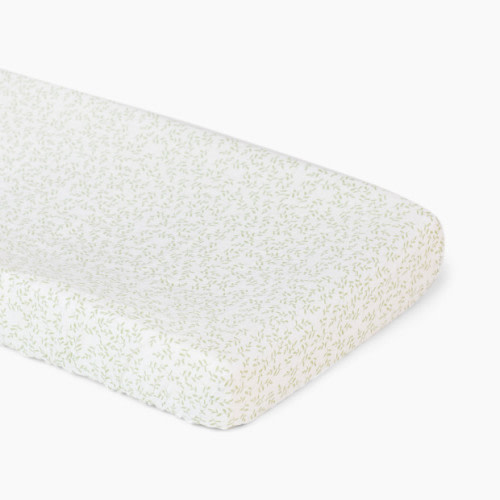 Lulujo Change Pad Cover - Greenery