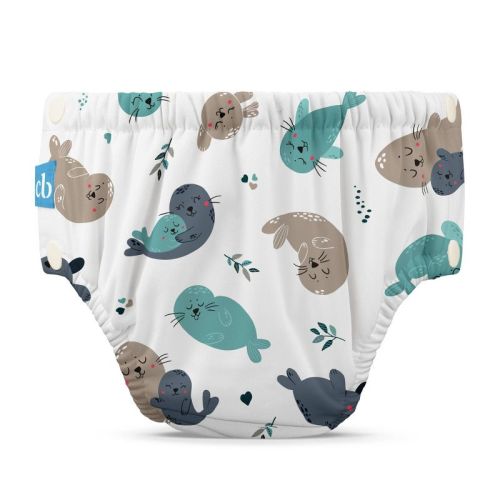 Charlie Banana Reusable Swim Diaper Snaps - M - Hello Sunshine