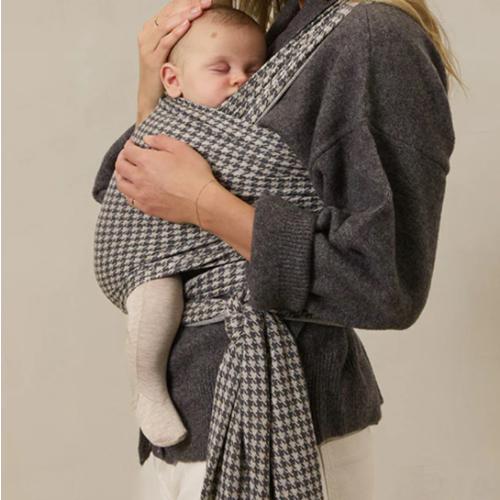 Stormy Houndstooth Wrap