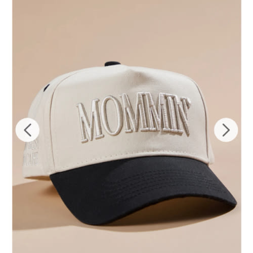 Mommin' Trucker Hat in Black | Altar'd State
