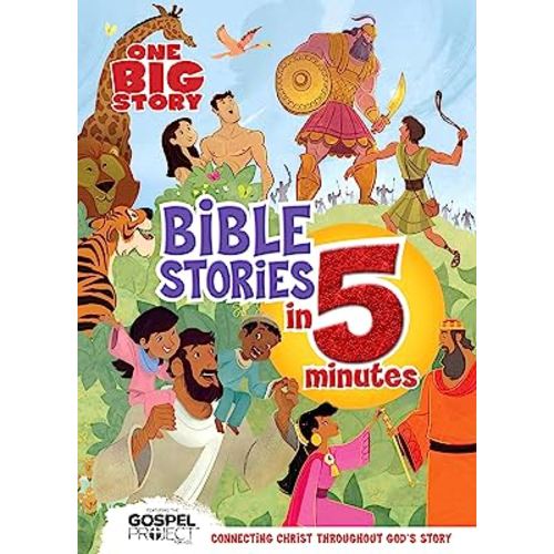 One Big Story Bible Stories in 5 Minutes: Connecting Christ Throughout God's Story - Gift for Easter, Christmas, Communions, Birthdays, Beginner Bible