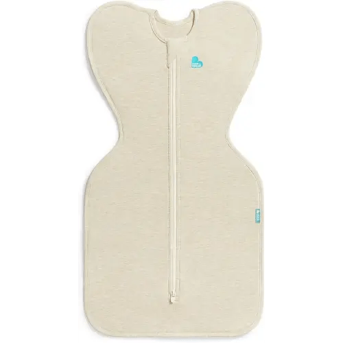 Love To Dream Swaddle UP, Sleep Sack 0-3 Months, Self-Soothing, Improves Sleep, Snug Fit Helps Calm Startle Reflex, Baby Essentials Must Haves Newborn, 1.0 TOG, 13-19 lbs, Oatmeal