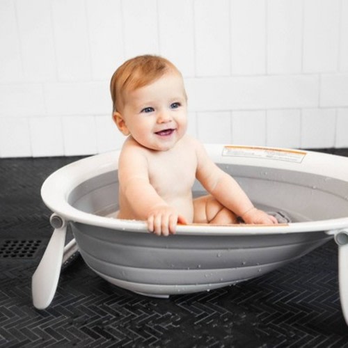 Boon Naked 2 Baby Bath Tub - Gray