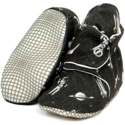 Ella Bonna Baby Booties Organic Cotton Muslin Newborn Baby Slippers Baby Boy Booties, Infant Girl Booties, 6-12 months, 0-6 Months, 12-18 Months, 0-3 Months, 18-24 Months, Toddler Shoes