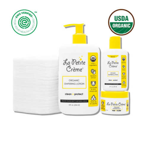 La Petite Creme - Organic Starter Bundle (Disposable Pads)