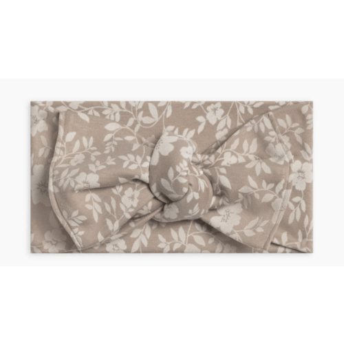 Hattie Bow Wrap - Nicola Floral / Beige