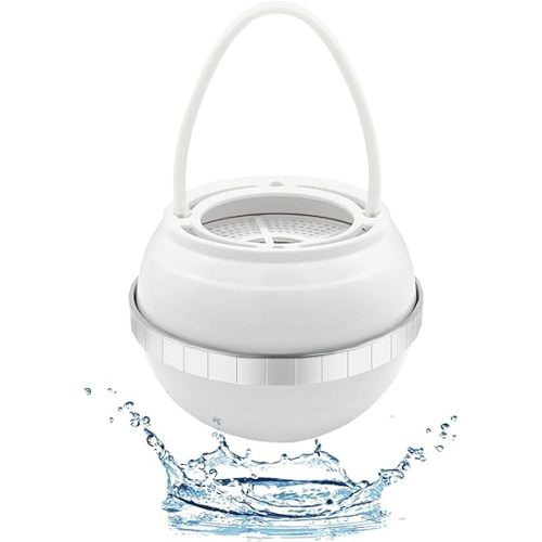Bath Ball Filter | Bathtub Water Filter for Tub Faucet | Purify Bathwater for Healthier Skin and Hair | 2,500 Gallons of Filtration | BPA Free