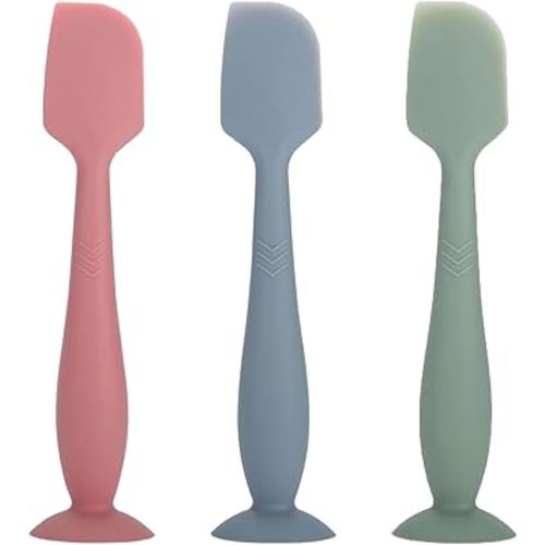 3-Pack Baby Diaper Cream Spatula - Baby Diaper Rash Cream Applicator for Butt Paste Diaper Cream - Diaper Cream Brush for Newborn Baby Essentials (B)