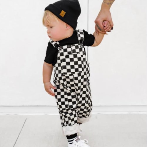 Classic Checker Overalls