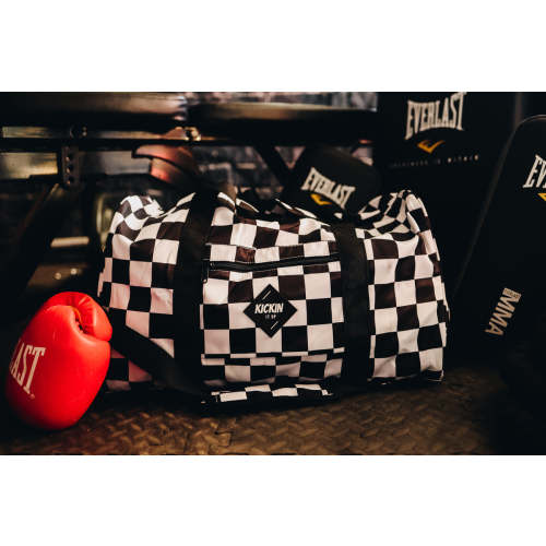 Black Check Weekender – Kickin it up Socks