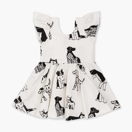 Short Sleeve Let's Dance Dress - Monica + Andy