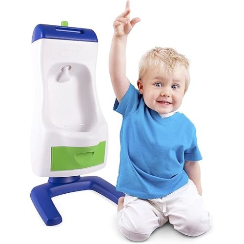 PETER POTTY Grow'n Up Flushable Toddler Urinal, Beige