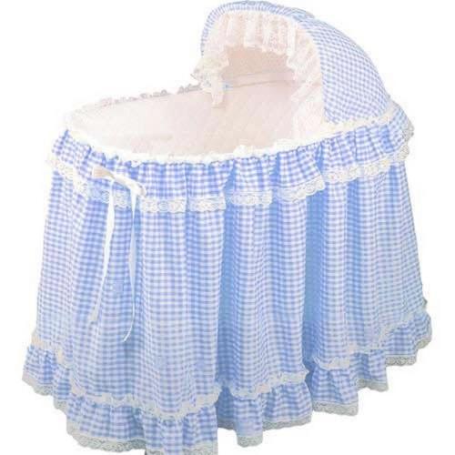Classic Gingham Baby Bassinet Sleeper Set
