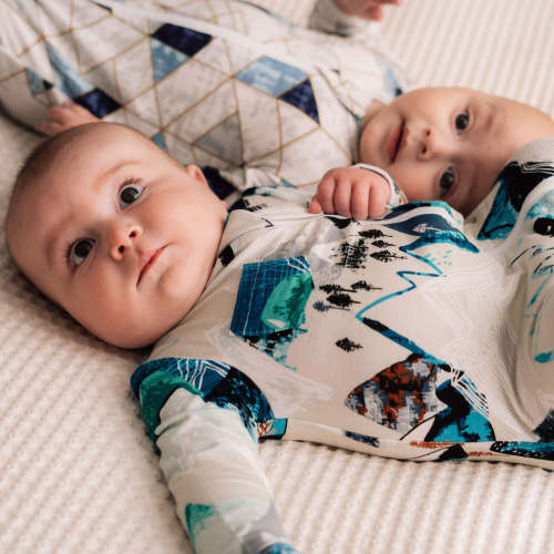 Softest Baby Pajamas- Rocky Mountains – Milk Snob