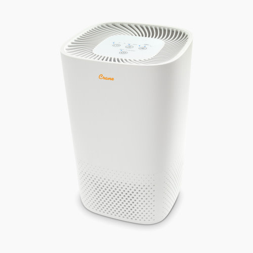 Crane Standard True HEPA Tower Air Purifier - White