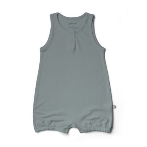 Goumi Quick Change Romper - Sea Glass 0-3m