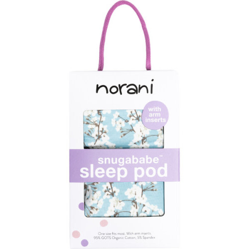 Snugababe Print Swaddle Sleep Pod, Cherry Blossoms - Norani | Maisonette