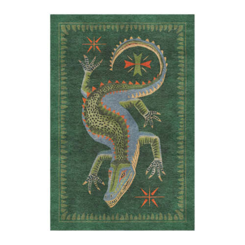 Hungry Alligator Area Rug 5x7