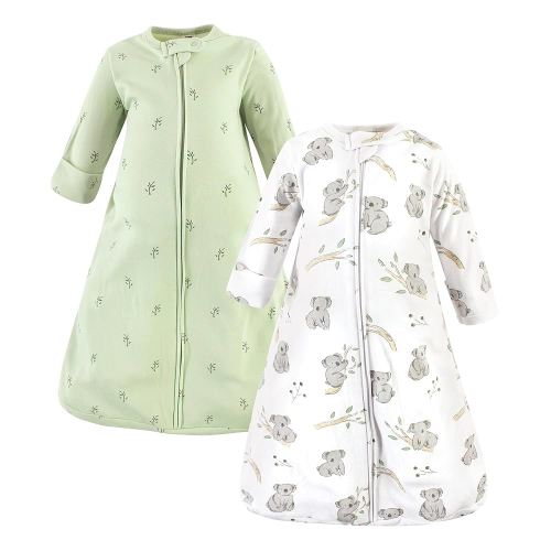 Hudson Baby BabyCotton Long-Sleeve Wearable Sleeping Bag, Sack, Blanket