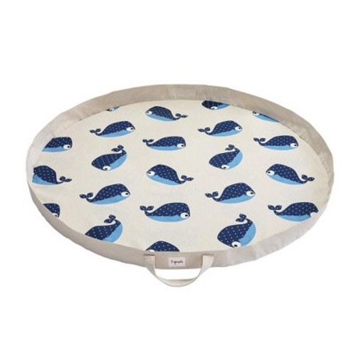 3 Sprouts Baby & Kids Play Mat Bag - Whale
