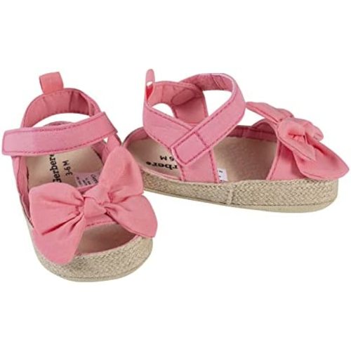 Gerber Baby-Girl's Espadrille Sandal Crib Shoe