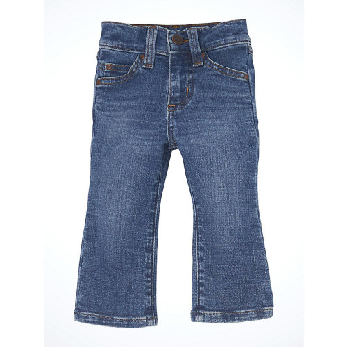 Little Girl's W Stitched Bootcut Jean