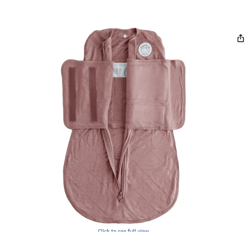 Dreamland Baby Sleep Sack Swaddle, Ultra-Soft Bamboo Viscose (0-6 Months)