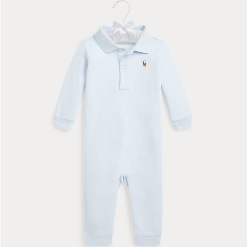 Soft Cotton Polo Coverall | Ralph Lauren