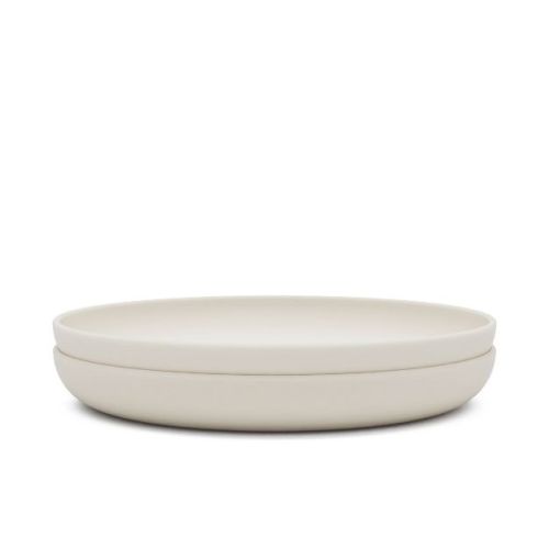 Lalo 2pk Silicone Dining Plates - Blueberry
