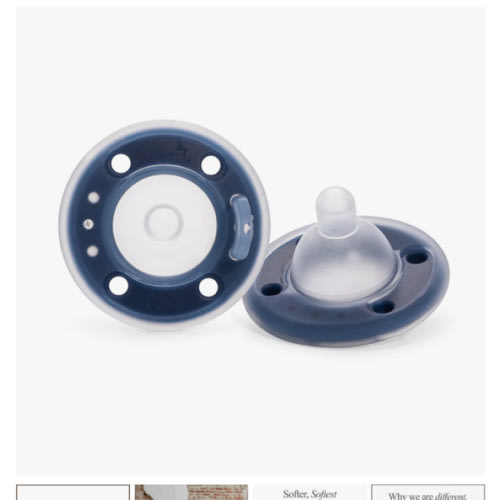 Ninni Pacifier Blueberry 2 Pack