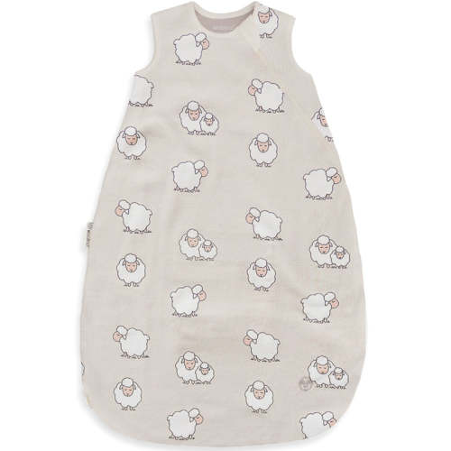 4 Season® Classic Baby Sleeping Bag, Merino Wool & Organic Cotton, Sheep 6-18 Months