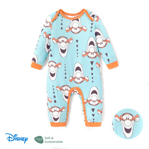 Disney Winnie the Pooh Baby Girls Boys Long Sleeve Jumpsuit Unisex Coverall Size 0-18 Months