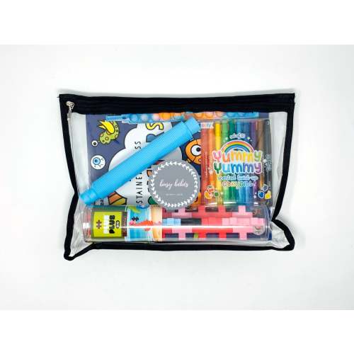 Busy Bags Customizable for Home, Traveling or Birthday Gifts! (toddlers, preschool, homeschool, kindergarten, early elementary)