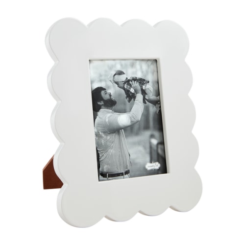 Large Scalloped Lacquer Frames