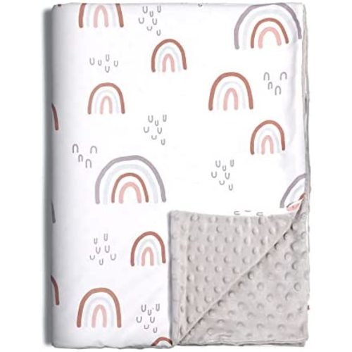 Soarwg Kids Baby Blankets Unisex Newborn, Super Soft Comfy Micro Fleece Plush Blankets, for Toddler Baby Nursery Bed Blankets Stroller Crib Shower Gifts 30 x 40 Inch