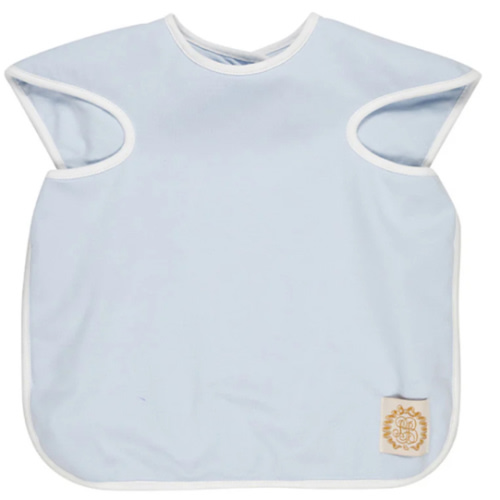 Big Bite Bib - Buckhead Blue with Worth Avenue White