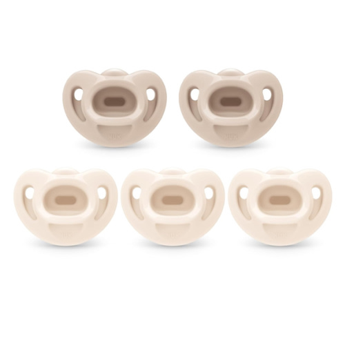 Amazon.com : NUK 100% Silicone Comfy Orthodontic Pacifiers, 0-6 Months, Neutral Fashion, Timeless Collection, 5 Count