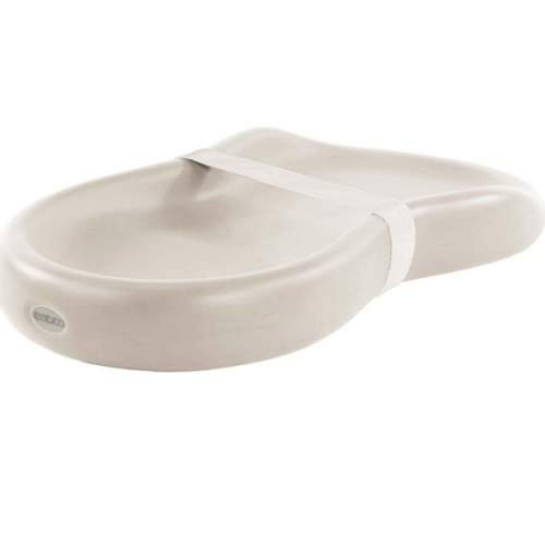 Keekaroo Peanut Changer Baby Vanilla– The Original Made in USA Easy-to-Clean Changing pad and The only Shell Over Foam, Fully Water Repellant